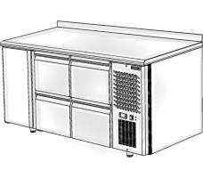 Стол холодильный Polair TM3GN-022-G